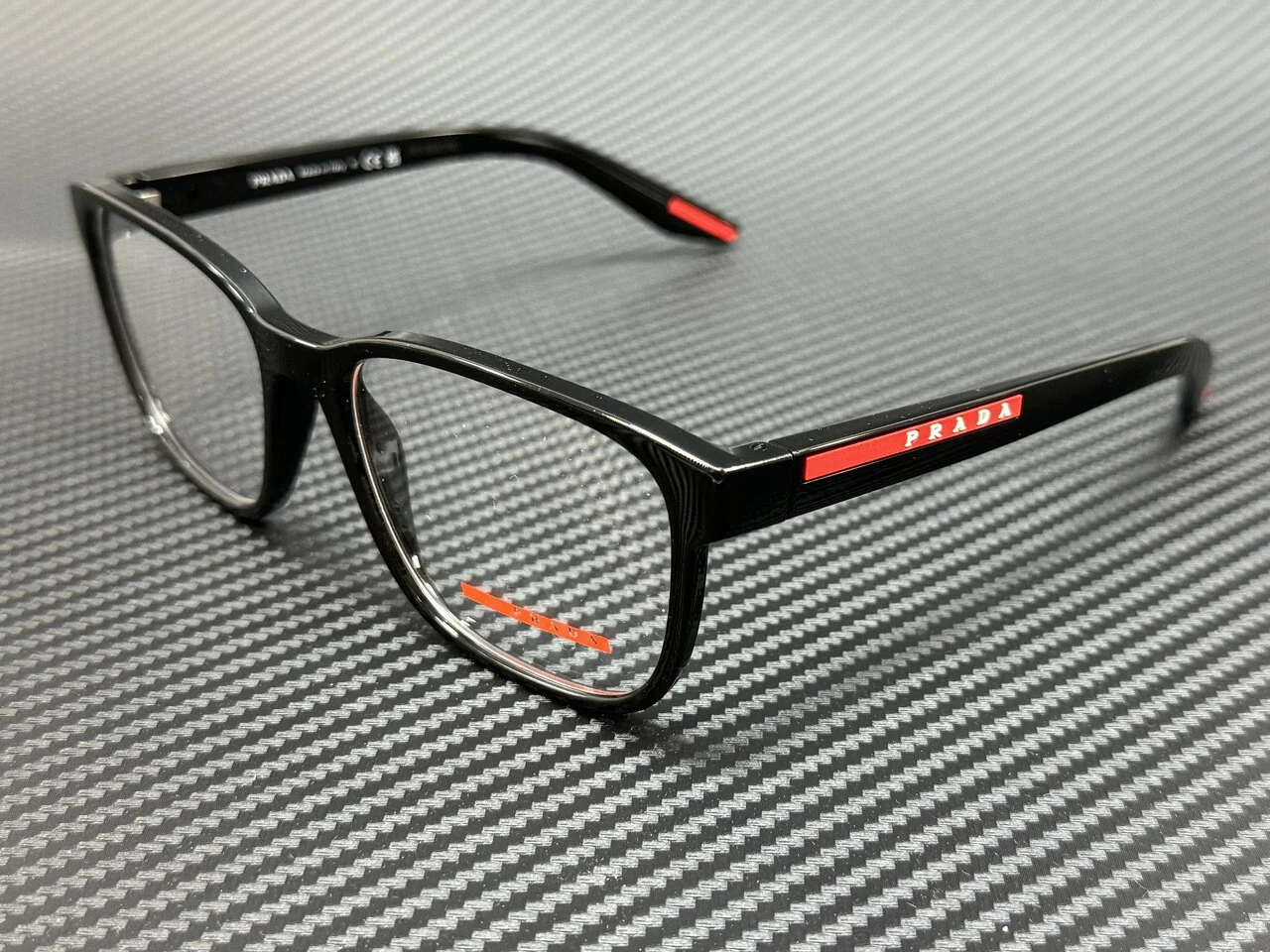 Authentic PRADA Linea Rossa VPS 50H U6V-1O1 Red Eyeglasses - 50mm - NEW (10-1) 3