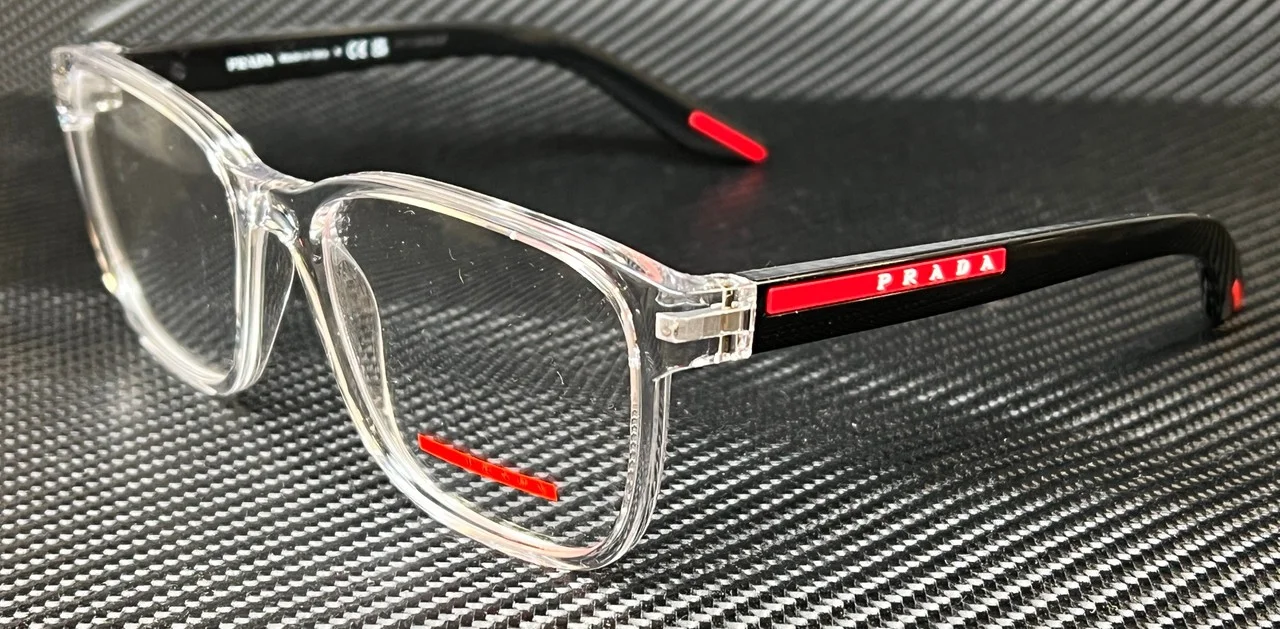 PRADA LINEA ROSSA Lifestyle PS 01LV 01D1O1 Grey Demo Lens 54 mm Men