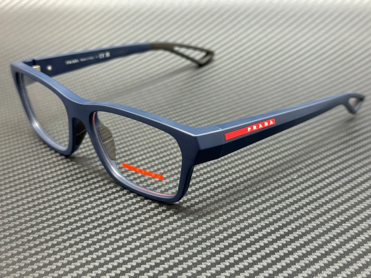 PRADA LINEA ROSSA Lifestyle PS 04HV 2AZ1O1 Transp Demo Lens 51 Men 2